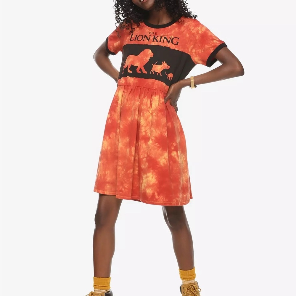 Lion King Graphic Dress - Orange - Picture 3 of 8